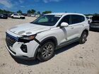 2019 Hyundai Santa Fe Se White vin: 5NMS2CAD8KH047740