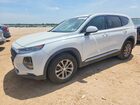 2019 Hyundai Santa Fe Se White vin: 5NMS2CAD9KH083419
