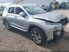 2022 Hyundai Santa Fe Sel Gray vin: 5NMS2DAJ9NH429923