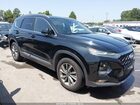 2019 Hyundai Santa Fe Sel Plus Black vin: 5NMS33AD1KH009800