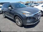2020 Hyundai Santa Fe Sel Gray vin: 5NMS33AD7LH260306
