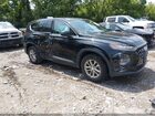 2019 Hyundai Santa Fe Sel Black vin: 5NMS33AD8KH128282