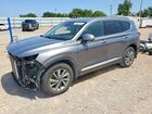 2019 Hyundai Santa Fe Sel Plus 2.4l Gray vin: 5NMS33ADXKH054816