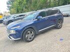 2022 Hyundai Santa Fe Sel Синий vin: 5NMS34AJ9NH406901