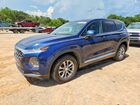 2020 Hyundai Santa Fe Sel Blue vin: 5NMS3CAD9LH255852