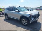 2021 Hyundai Santa Fe Sel Серебряный vin: 5NMS3DAJ1MH364030
