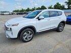 2022 Hyundai Santa Fe Sel White vin: 5NMS3DAJXNH382317