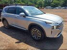 2022 Hyundai Santa Fe Limited Silver vin: 5NMS44ALXNH471870