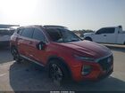 2019 Hyundai Santa Fe Limited 2.0t Burgundy vin: 5NMS53AA8KH075227