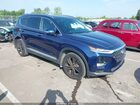 2019 Hyundai Santa Fe Limited 2.0t Blue vin: 5NMS53AA9KH134088