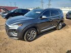 2019 Hyundai Santa Fe Limited 2.4l Gray vin: 5NMS53AD6KH069405