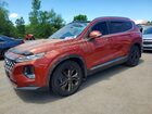 2020 Hyundai Santa Fe Limited 2.0t Orange vin: 5NMS5CAA0LH179633