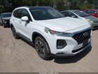 2019 Hyundai Santa Fe Limited 2.0t White vin: 5NMS5CAA4KH018801