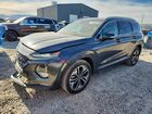 2020 Hyundai Santa Fe Limited 2.0t Gray vin: 5NMS5CAA9LH209521