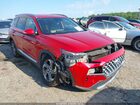 2021 Hyundai Santa Fe Sel Красный vin: 5NMS64AJ4MH301303