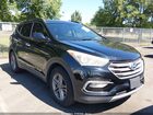 2017 Hyundai Santa Fe Sport 2.4l Black vin: 5NMZU3LB0HH007424