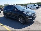 2017 Hyundai Santa Fe Sport 2.4l Black vin: 5NMZU3LB0HH019122
