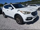 2017 Hyundai Santa Fe Sport 2.4l White vin: 5NMZU3LBXHH002800
