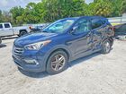 2017 Hyundai Santa Fe Sport 2.4l Blue vin: 5NMZU3LBXHH037188