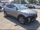 2017 Hyundai Santa Fe Sport 2.4l Silver vin: 5NMZUDLB4HH043672