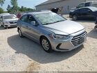 2017 Hyundai Elantra Se Gray vin: 5NPD74LF0HH078359