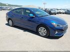 2020 Hyundai Elantra Se Blue vin: 5NPD74LF0LH612677