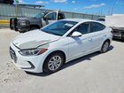 2018 Hyundai Elantra Se White vin: 5NPD74LF2JH227666