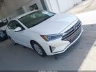 2019 Hyundai Elantra Se White vin: 5NPD74LF2KH428971