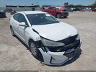 2019 Hyundai Elantra Se White vin: 5NPD74LF2KH491102