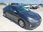 2020 Hyundai Elantra Se Gray vin: 5NPD74LF2LH613202