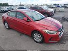 2017 Hyundai Elantra Se Red vin: 5NPD74LF3HH132897