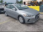 2017 Hyundai Elantra Se Silver vin: 5NPD74LF4HH144945