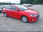 2020 Hyundai Elantra Se Red vin: 5NPD74LF4LH602492