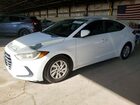 2017 Hyundai Elantra Se White vin: 5NPD74LF5HH091706