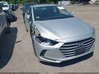 2018 Hyundai Elantra Se Silver vin: 5NPD74LF5JH277946