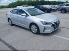 2019 Hyundai Elantra Se Silver vin: 5NPD74LF5KH488050