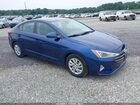 2020 Hyundai Elantra Se Blue vin: 5NPD74LF5LH601299
