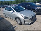 2019 Hyundai Elantra Se Silver vin: 5NPD74LF6KH492236