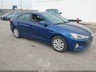 2020 Hyundai Elantra Se Синий vin: 5NPD74LF6LH601098