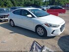 2017 Hyundai Elantra Se White vin: 5NPD74LF7HH092520
