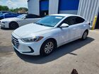 2018 Hyundai Elantra Se White vin: 5NPD74LF7JH296725