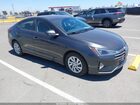2020 Hyundai Elantra Se Gray vin: 5NPD74LF7LH611946
