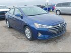 2020 Hyundai Elantra Se Blue vin: 5NPD74LF7LH612675
