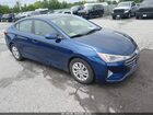 2020 Hyundai Elantra Se Blue vin: 5NPD74LF7LH613647