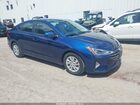 2020 Hyundai Elantra Se Blue vin: 5NPD74LF9LH601113