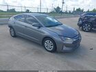 2019 Hyundai Elantra Se Gray vin: 5NPD74LFXKH456095
