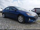 2019 Hyundai Elantra Se Blue vin: 5NPD74LFXKH493440