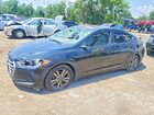 2017 Hyundai Elantra Se Black vin: 5NPD84LF0HH021673