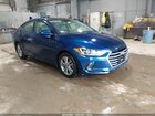 2018 Hyundai Elantra Value Edition Blue vin: 5NPD84LF0JH387669