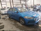 2018 Hyundai Elantra Sel Blue vin: 5NPD84LF1JH233195